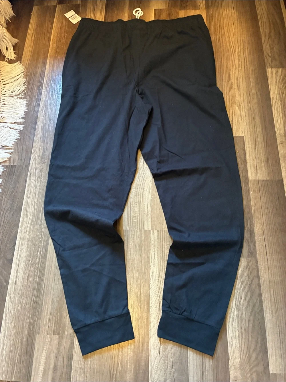 Champion Black Men's Jogger Sweatpants w/Pockets- 100% Cotton- Size XL- NWT